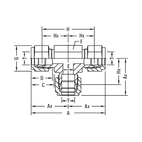 Union Tee Tube Fittings Distributor in Saudi Arabia